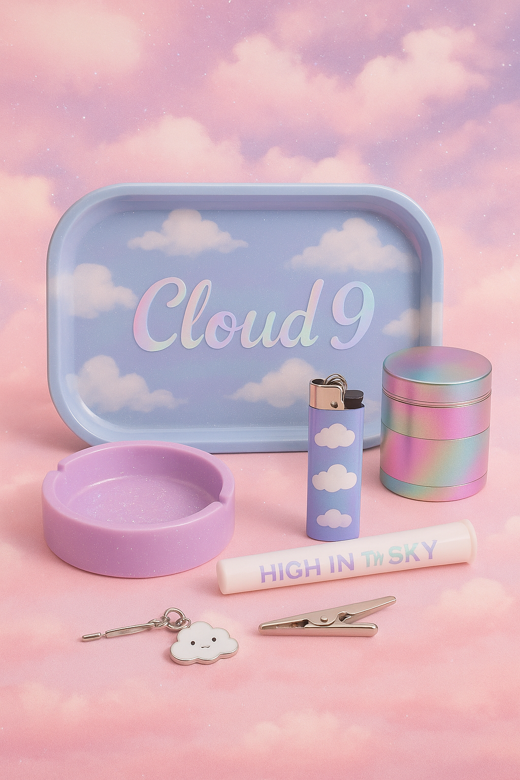 🌈 Smoking Pretty: Cloud 9 Kit ☁️✨