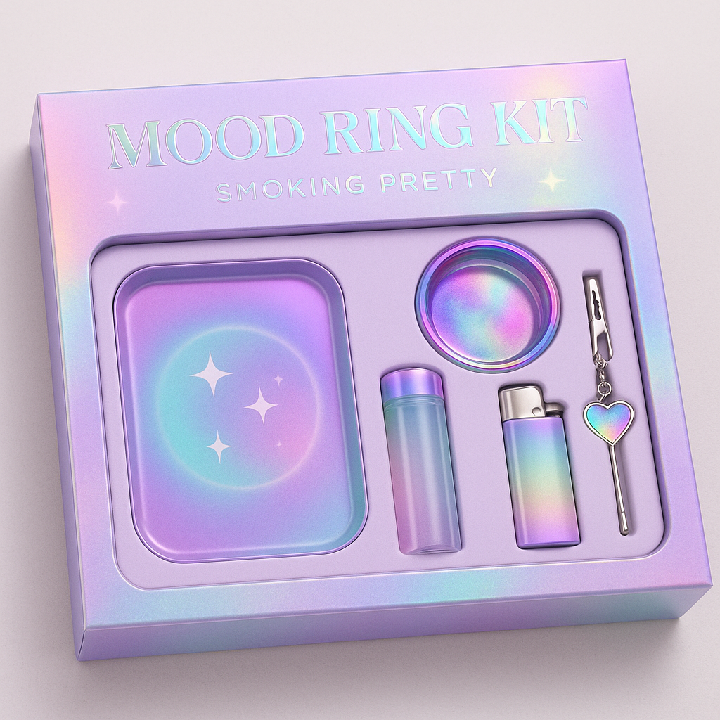 🌈 Mood Ring Kit – Puff What You Feel