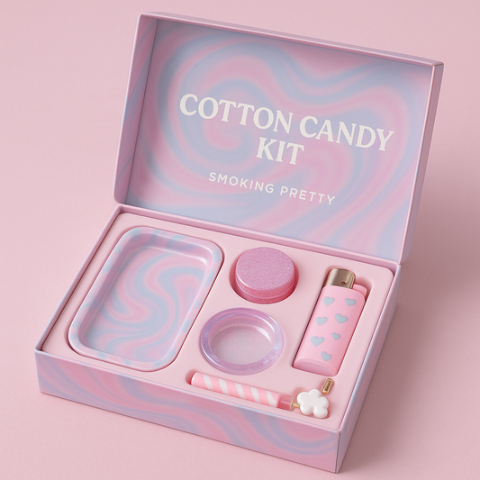 🍬 Cotton Candy Kit – Puff Light. Stay Sweet.