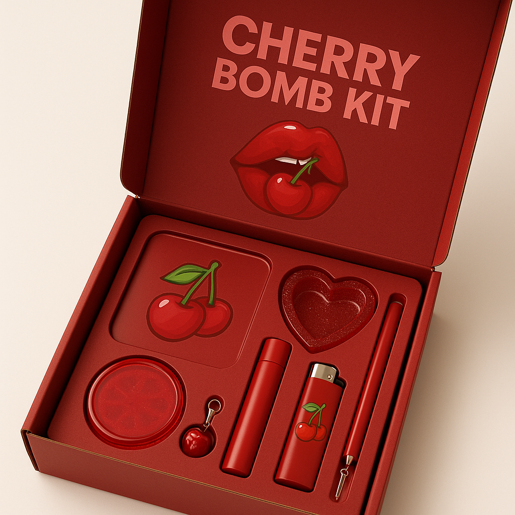🍒 Cherry Bomb Kit – Sweet Puff. Big Bang.