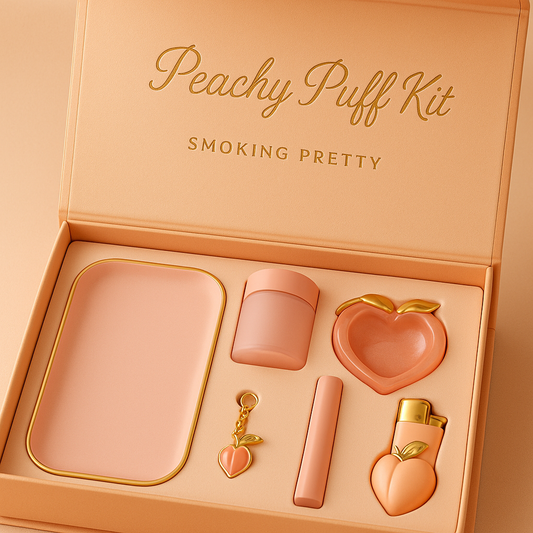 🍑 Peachy Puff Kit – Soft Puff. Juicy Vibes.
